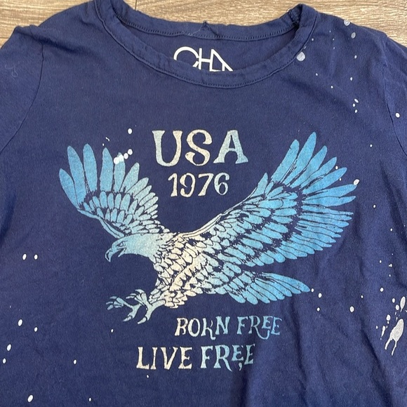 Chaser Tee USA 1976 Born Free Live Free - Picture 2 of 5